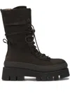 Copenhagen Lace-up Platform Boot In Brown