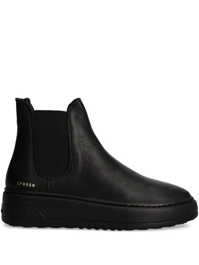 Copenhagen Leather Chelsea Boots In Black