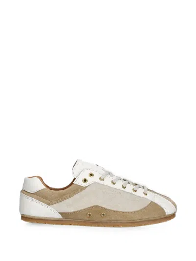 Copenhagen Leather Panelled Sneakers In Neutral