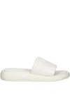 Copenhagen Leather Platform Sandals In White