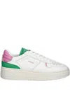 Copenhagen Panelled Sneakers In White