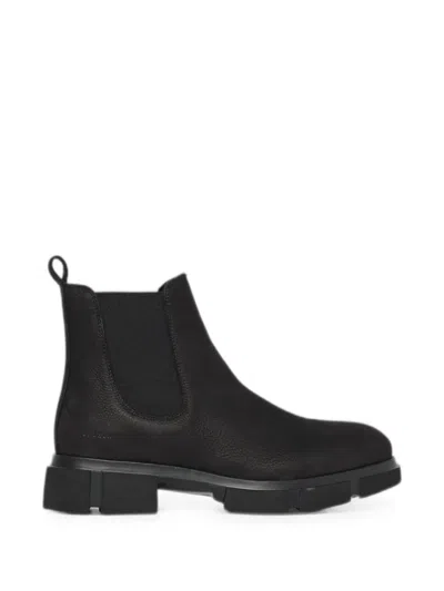 Copenhagen Pebbled-leather Chelsea Boots In Black