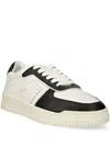 Copenhagen Perforated Panelled Sneakers In White