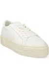 Copenhagen Platform Lace-up Trainers In White