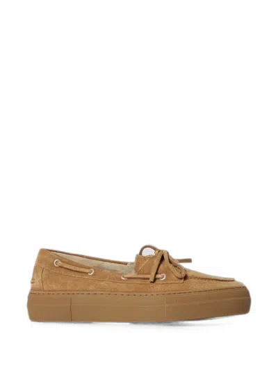 Copenhagen Platform Suede Sneakers In Brown