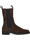 Copenhagen Pull-tab Chelsea Boots In Brown