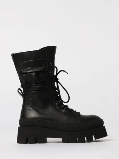 Copenhagen Shoes  Woman Color Black In Animal Print