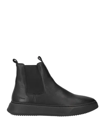 Copenhagen Shoes Man Ankle Boots Black Size 12 Calfskin