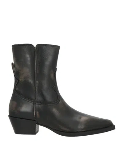 Copenhagen Shoes Woman Ankle Boots Black Size 9 Leather