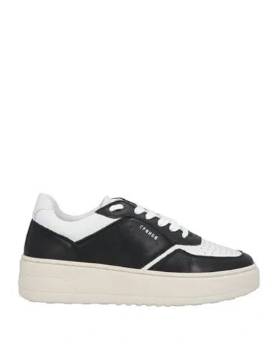 Copenhagen Shoes Woman Sneakers Black Size 8 Leather