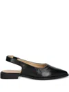 Copenhagen Slingback Pointed-toe Ballet Flats In Black