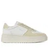 Copenhagen Perforated Suede Leather Sneakers In Neutral
