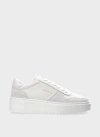 Copenhagen Leather Lace-up Sneakers In White