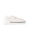 Copenhagen Smooth Leather And White Suede Sneakers In White
