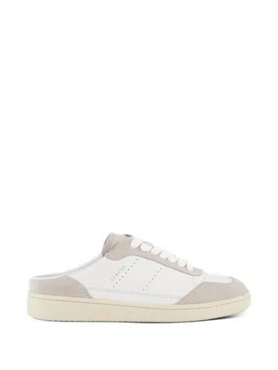 Copenhagen Studios Cph256 Backless Leather Sneakers In White