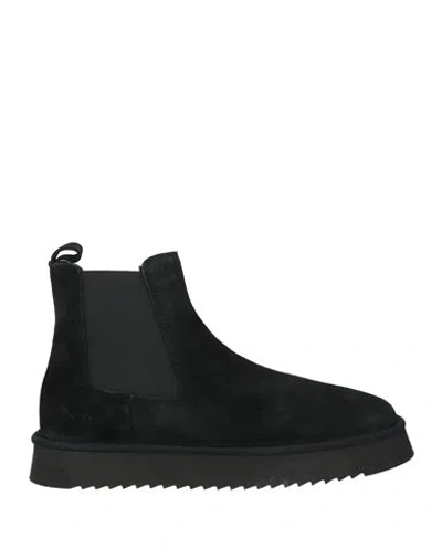 Copenhagen Studios Cph258 Woman Ankle Boots Black Size 11 Leather