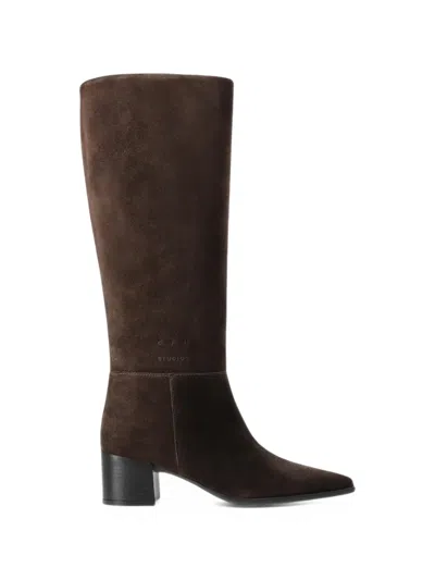Copenhagen Studios Cph299 Knee-high Boots In Brown