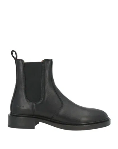 Copenhagen Studios Cph354 Woman Ankle Boots Black Size 9 Leather