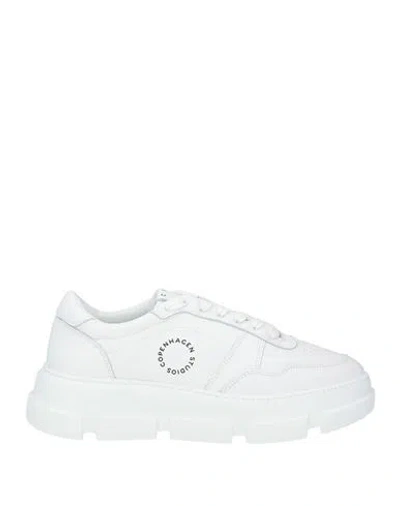 Copenhagen Studios Cph435 Woman Sneakers White Size 9 Leather