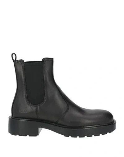 Copenhagen Studios Cph444 Woman Ankle Boots Black Size 9 Leather