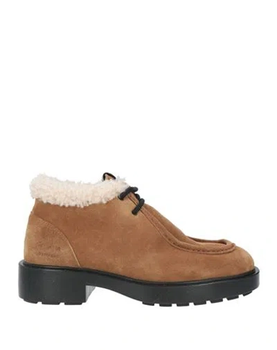 Copenhagen Studios Cph447 Woman Ankle Boots Brown Size 9 Leather