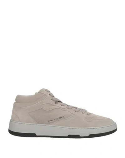 Copenhagen Studios Cph469m Man Sneakers Light Grey Size 10 Leather