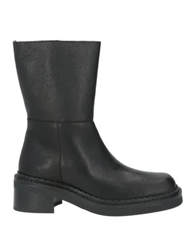 Copenhagen Studios Cph625 Woman Ankle Boots Black Size 9 Leather