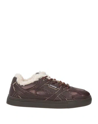 Copenhagen Studios Cph63 Woman Sneakers Dark Brown Size 9 Leather
