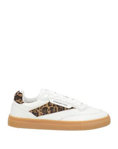 Copenhagen Studios Cph90 Woman Sneakers White Size 9 Leather