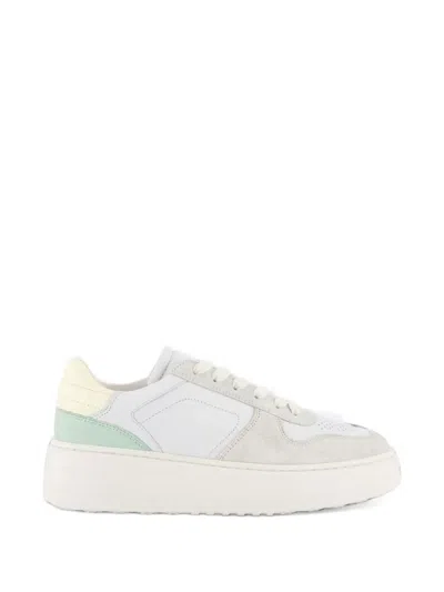 Copenhagen Studios Lace-up Panelled Sneakers In Gray