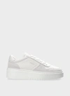 Copenhagen Studios Leather Sneakers In White