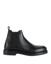 Copenhagen Studios Man Ankle Boots Black Size 9 Calfskin In Black