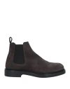 Copenhagen Studios Man Ankle Boots Charcoal Size 9 Leather In Grey