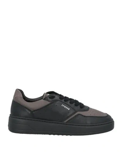Copenhagen Studios Man Sneakers Black Size 9 Leather In Black