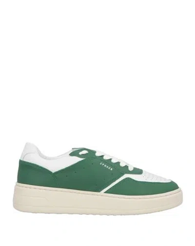Copenhagen Studios Man Sneakers Green Size 9 Leather