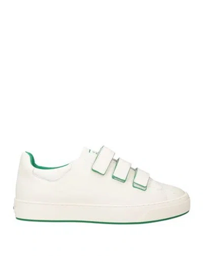 Copenhagen Studios Man Sneakers Off White Size 13 Calfskin In Off White