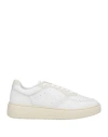 Copenhagen Studios Man Sneakers White Size 9 Leather In Off White