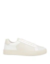 Copenhagen Studios Man Sneakers White Size 7 Leather In White