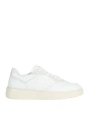 Copenhagen Studios Man Sneakers White Size 7 Leather In White