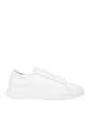 Copenhagen Studios Man Sneakers White Size 10 Leather In White