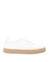 Copenhagen Studios Man Sneakers White Size 9 Leather In White