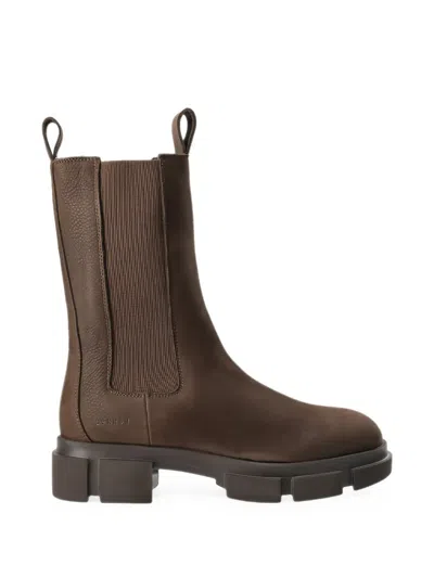 Copenhagen Studios Nubuck Leather Chelsea Boots In Multi