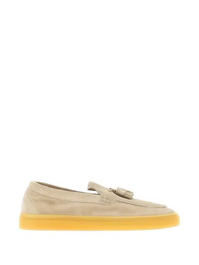 Copenhagen Studios Tassel-detail Suede Loafers In Multi