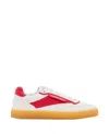 Copenhagen Studios White Sneakers With Italian Suede And Padded Insole
