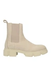 Copenhagen Studios Woman Ankle Boots Beige Size 6 Soft Leather In Beige