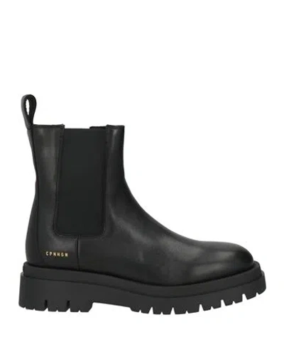 Copenhagen Studios Woman Ankle Boots Black Size 6 Calfskin