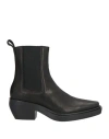 Copenhagen Studios Woman Ankle Boots Black Size 6 Leather
