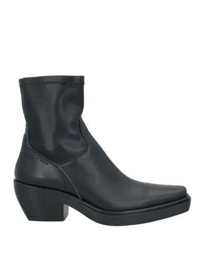 Copenhagen Studios Woman Ankle Boots Black Size 7 Calfskin