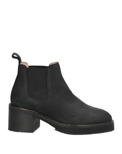 Copenhagen Studios Woman Ankle Boots Black Size 7 Leather