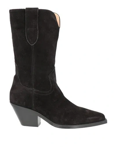 Copenhagen Studios Woman Ankle Boots Black Size 7 Leather